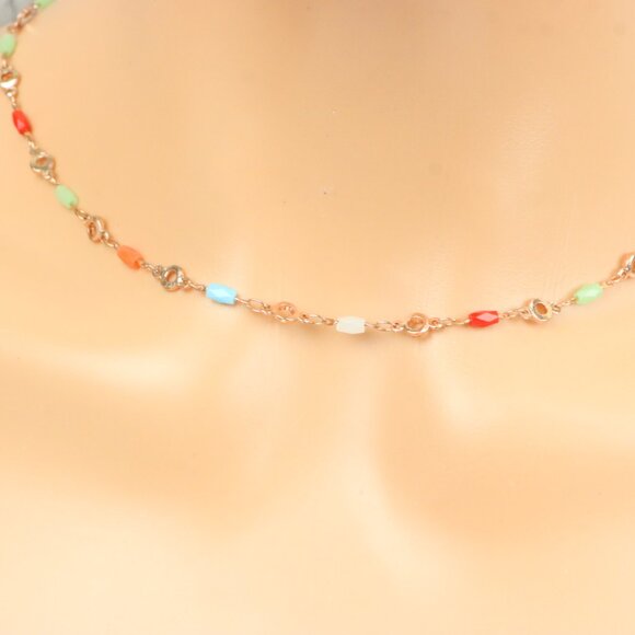 Minimalist Necklace Chain, Elegant Jewelry for Women & Girls | MLCRC19042 - Picture 5 of 10